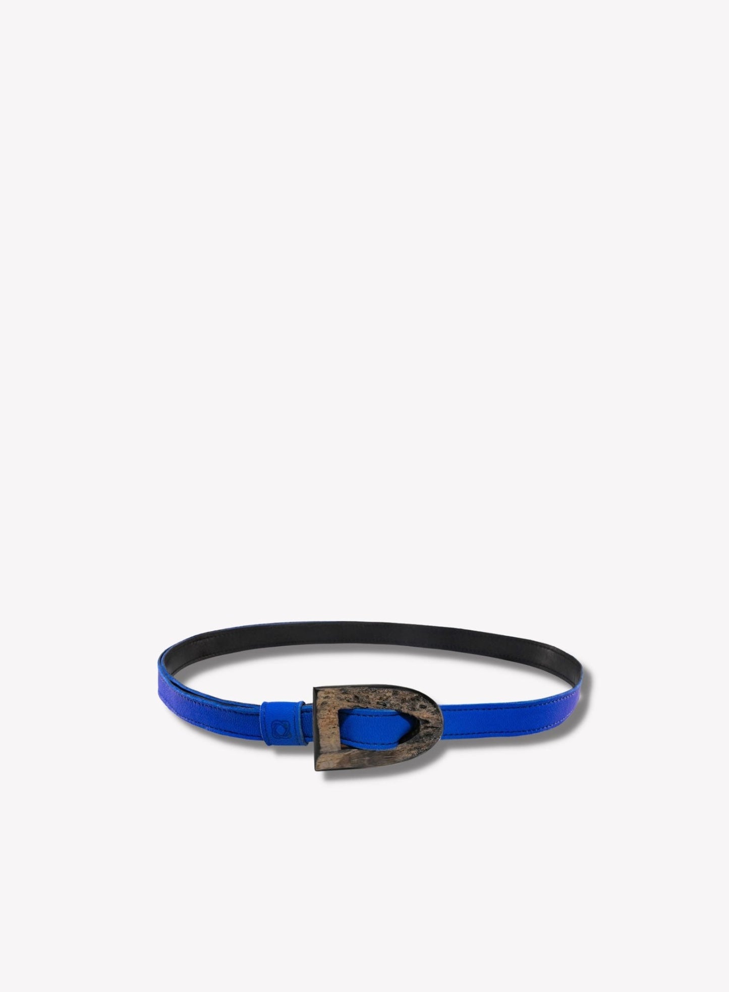 Women's Horn and Leather Belt