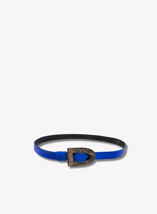 Women's Horn and Leather Belt