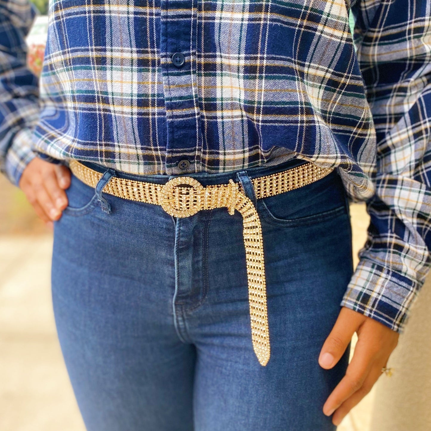 Shine Like A Star Chain Belt