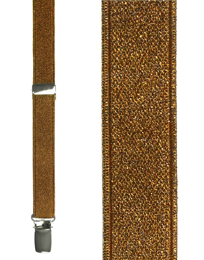"Broadway Glitter" Suspenders 0.75" Width