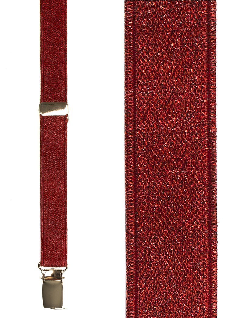 "Broadway Glitter" Suspenders 0.75" Width